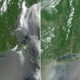Left: Parts of New England on May 25, 2016. Right: The same region a month later. (Image: Jesse Allen, using data from the Land Atmosphere Near real-time Capability for EOS (LANCE).